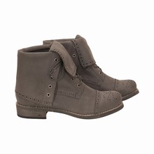 CREAM OIL SUEDE BOOT 11796