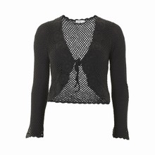 KAFFE COCO CROCHET BOLERO 52654