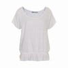 OCCUPIED VIOLETTE  BLOUSE 012212