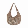 CREAM PEARLY BUTTERFLY BAG 12306
