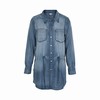KAFFE TRICIA LONG SHIRT 52213