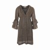 CREAM NORA NET DRESS 62076