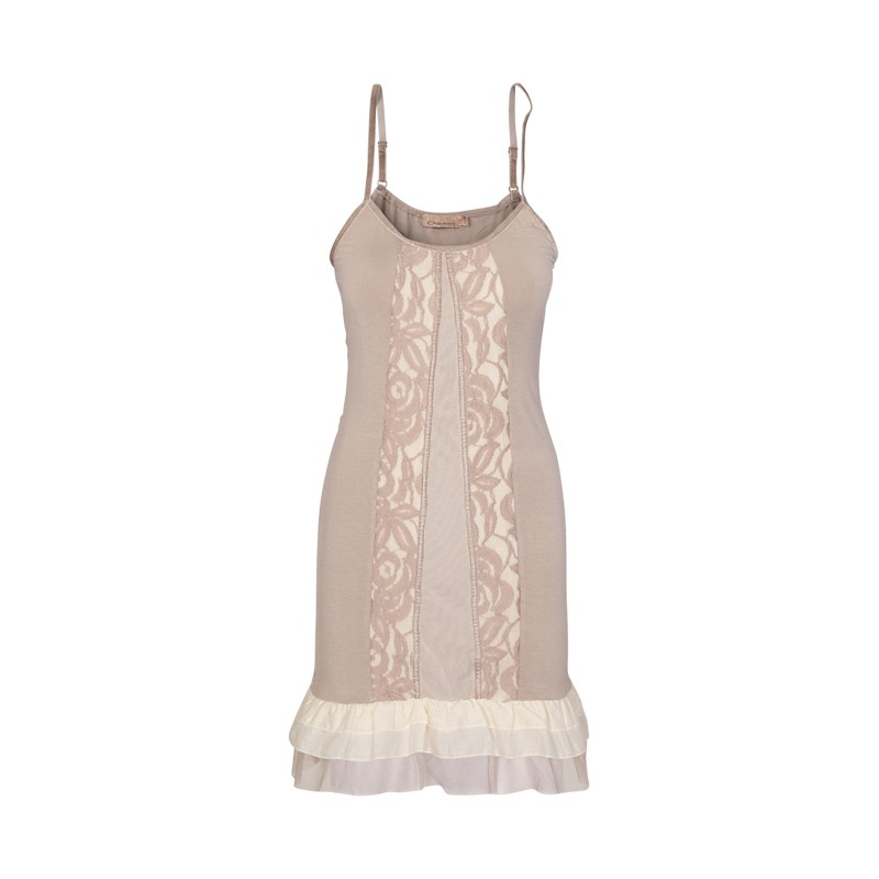 CREAM MARY ANN UNDERKJOLE 61750 T