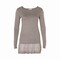 KAFFE MAJ L/S TEE W/ LACE 52009