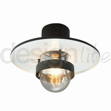 Bergen Loftlampe Sort
