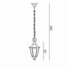 Modena Loftlampe Sort