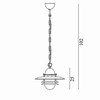 Oslo Loftlampe Sort