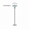 PH 3½-2½ Gulvlampe Glasskærme