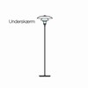 PH 3½-2½ Gulvlampe Glasskærme