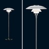 PH 4½-3½ Gulvlampe Glasskærme