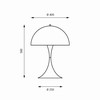 Panthella Bordlampe