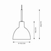 Toldbod 155/220 Glas Pendel