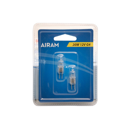 3-PAK KLAR HALOGEN G4 20W 12V
