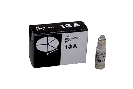 10 DO LILLE SIKRING 13 AMP