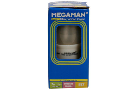 MEGAMAN 7W 10000T E27