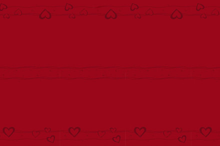10X140 CM DUG HEARTS