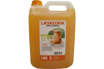 5 L LÆSKEDRIK M APPELSINSMAG
