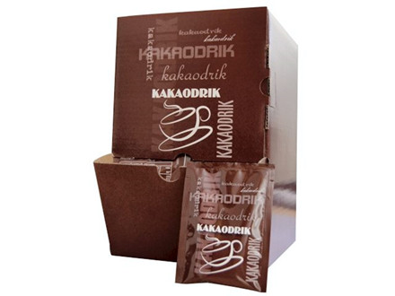 100 STK KAKAODRIK VARM I BREVE 25G/BREV