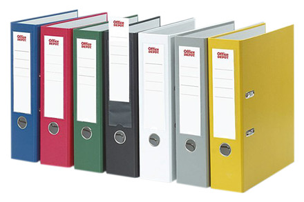 Brevordnere Office Depot A4, bred