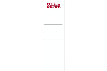 Rygetiketter Office Depot