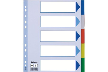 Registre og faneblade