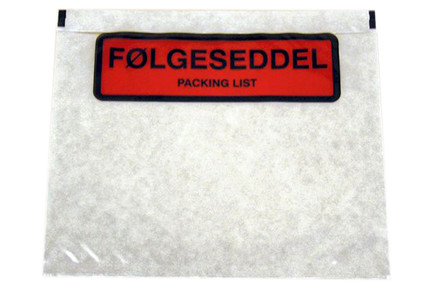 Polylommer m/tryk følgeseddel