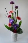 Buket med gerbera.