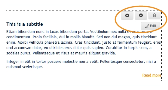 Fleksible afsnitstyper