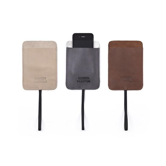 Doreen Mobilcover brun