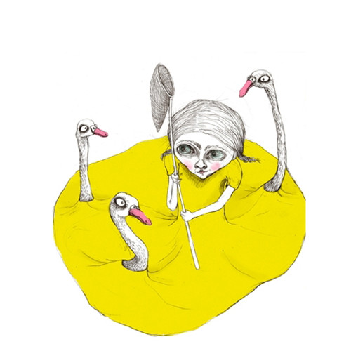 GUL KJOLE