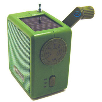 SOLAR CRANK RADIO ABS
