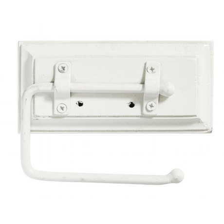 TOILETPAPIR HOLDER HVID