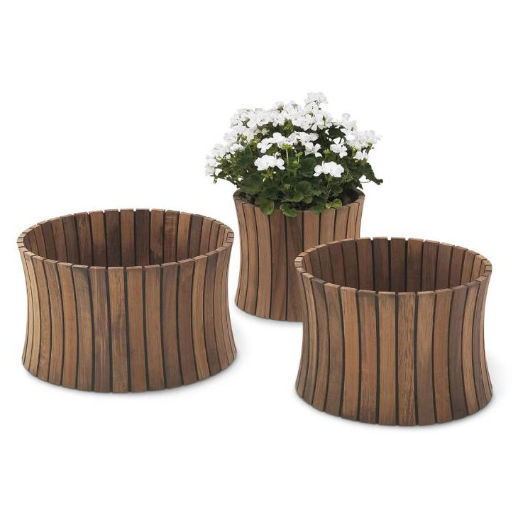 PULLERT BLOMSTERKUMME TEAK