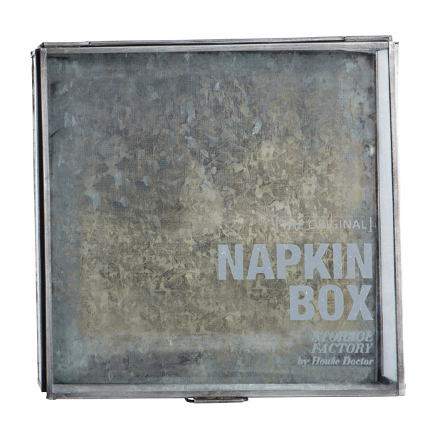 THE ORIGINAL NAPKIN BOX  