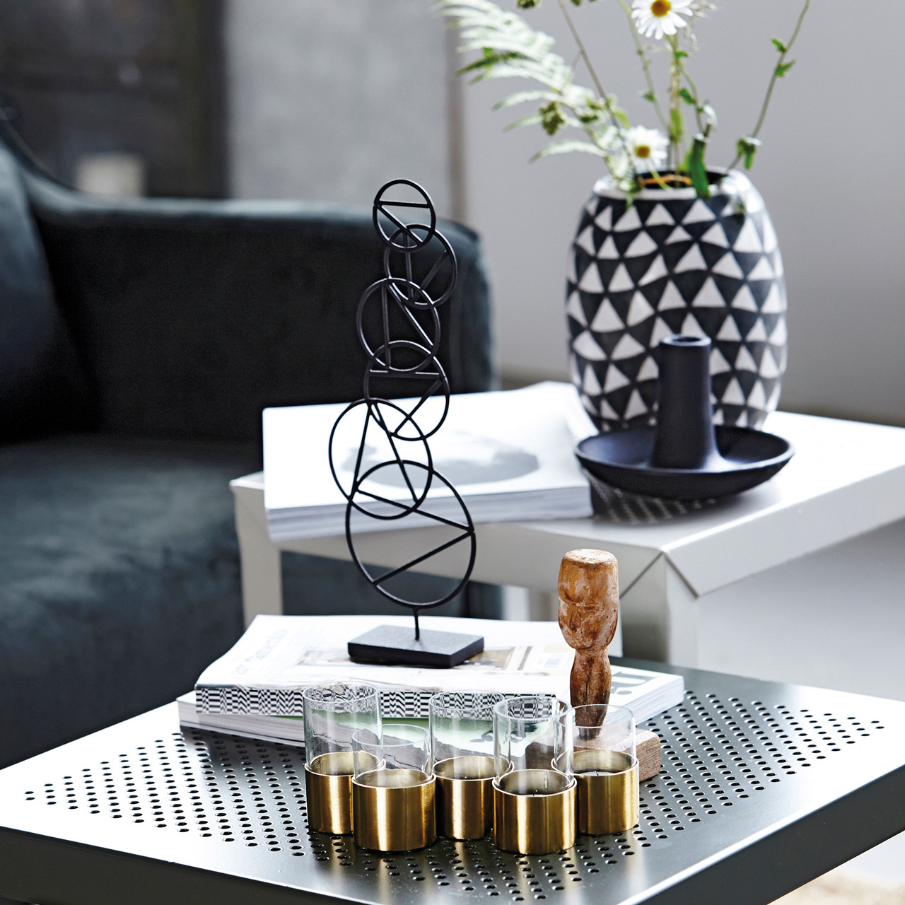 House Doctor Rings Skulptur