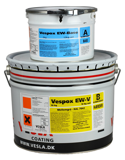 Vespox Vandig Epoxy 12 kg sæt