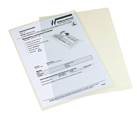 Dissipativ lamineringsfolie, 50 stk.
