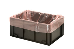 PERMASTAT® sidefold pose til 600 x 400mm lagerkasser, 250 stk.