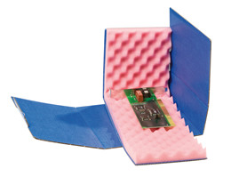 Safeshield® forsendelsesæsker, med dissipativ skum, 80 stk.