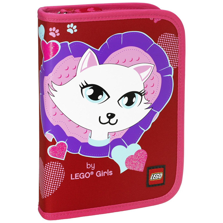 Lego Girl my sweet heart penalhus med indhold
