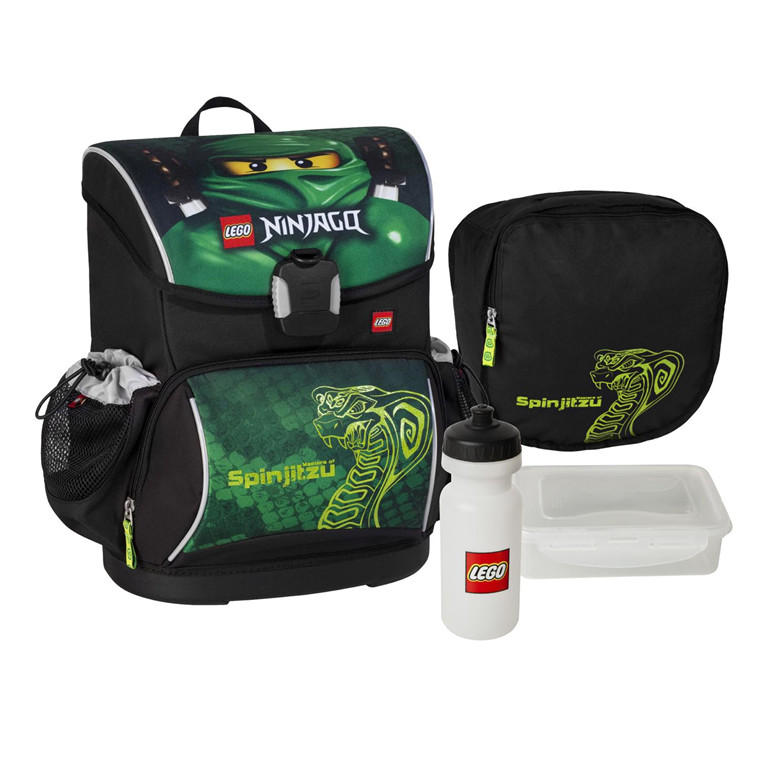 Lego Ninjago Green ultimate skoletaske