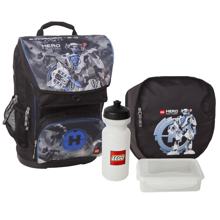 Lego Hero Factory stor skoletaske