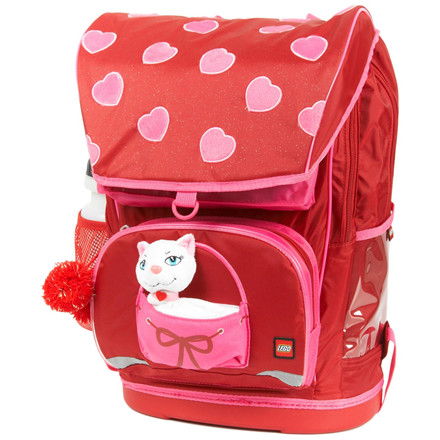 Lego Girl cat stor skoletaske