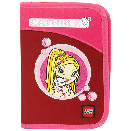 Lego Girl Cat penalhus med indhold
