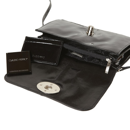 Claudio Ferrici Skind lak clutch