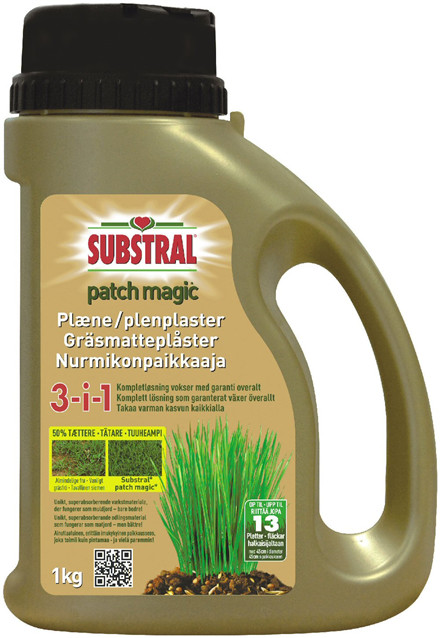 Substral Patch Magic Plæneplaster  1 kg. (WB41940)
