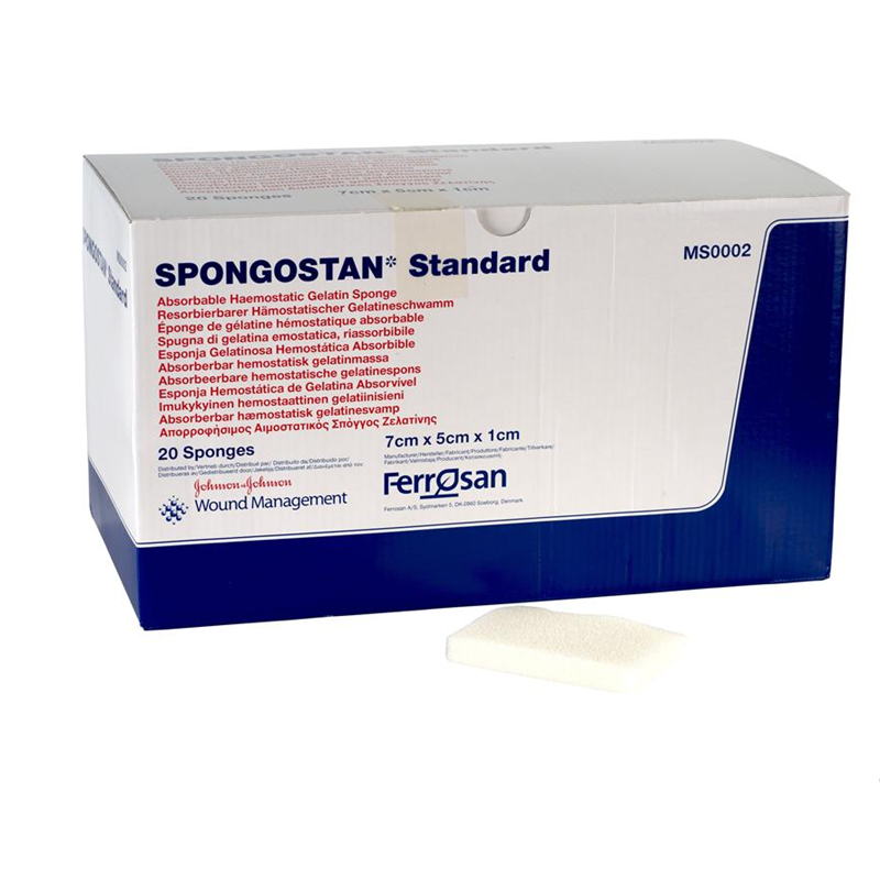 Spongostan standard 70x50x10mm Alere A/S