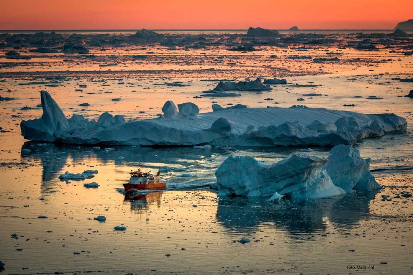 Midnight sun, Ilulissat