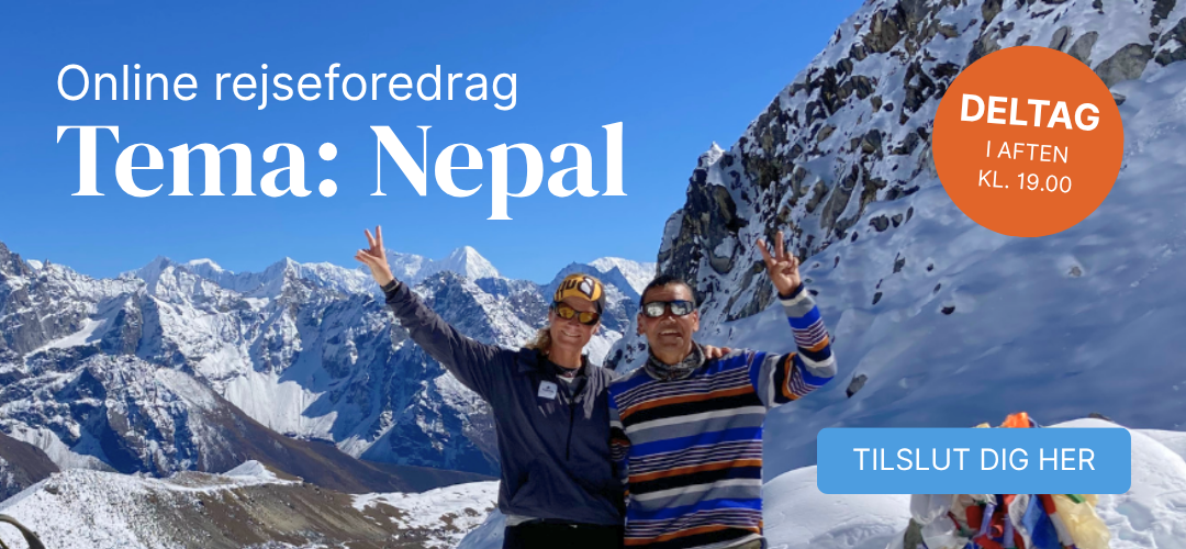 Online rejseforedrag – Nepal