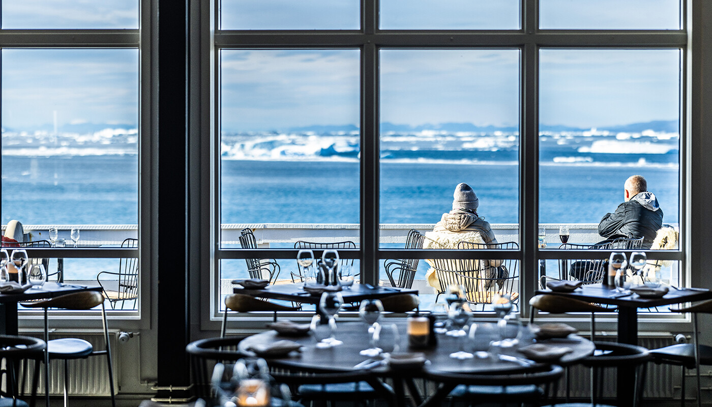 Hotel Icefiord har egen restaurant
